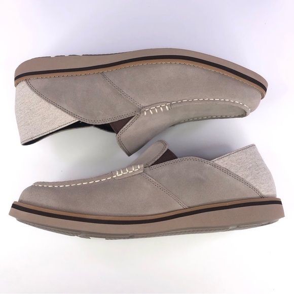 ROCKPORT Men's Tucker Venetian Slip On Loafers Shoes Stone  $115 New - Picture 3 of 8